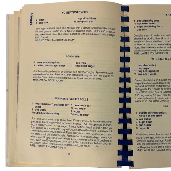 Golden Isles Cuisine 1978 Spiral-Bound Cookbook By Dot Gibson Publications - Picture 8 of 11